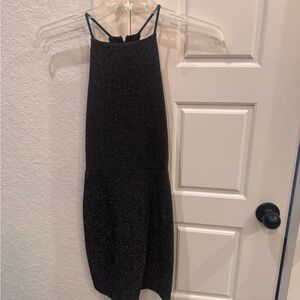 Elegant Black Sleeveless Dress